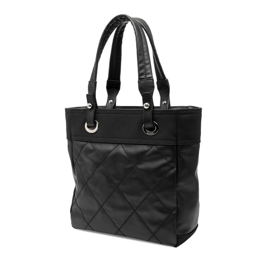 Bolsa Tote Biarritz de Lona Acetilada Small Acolchada de Segunda Mano - Image 2