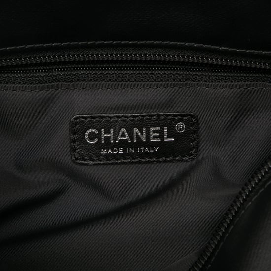 Bolsa Tote Biarritz de Lona Acetilada Small Acolchada de Segunda Mano - Image 5