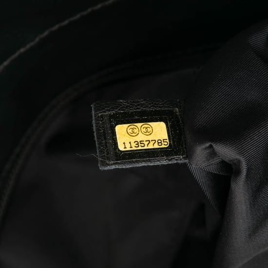 Bolsa Tote Biarritz de Lona Acetilada Small Acolchada de Segunda Mano - Image 6