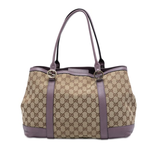 Bolso Tote Miss Gg de lona Gg de segunda mano - Image 1