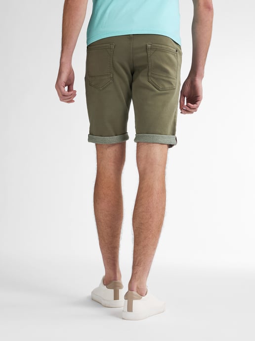 Petrol Industries - Jackson Coloured Denim Shorts Coconut Men - Dusty army - Image 4
