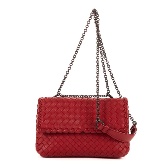 Bottega Veneta Olimpia Medium en Borgoña Cuero de ternero - Image 1