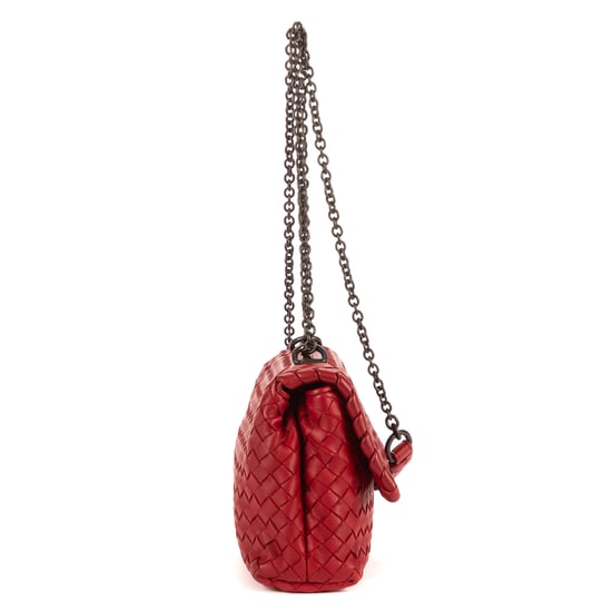 Bottega Veneta Olimpia Medium en Borgoña Cuero de ternero - Image 4