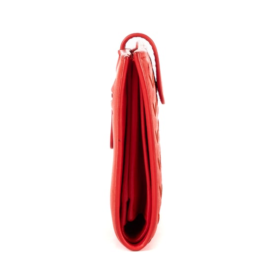 Bottega Veneta Flap Continental  en Red Cuero de ternero - Image 4