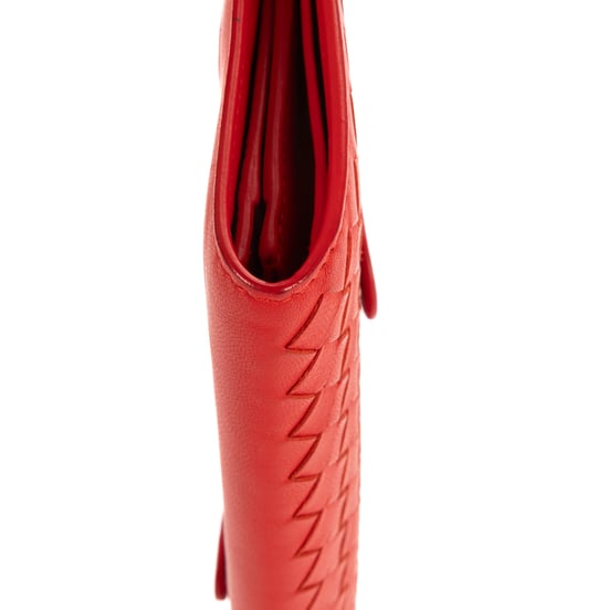 Bottega Veneta Flap Continental  en Red Cuero de ternero - Image 6
