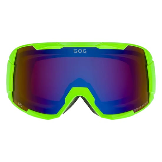 Gafas de esquí y snowboard Griz UV400 con lentes dobles hidrofóbicas antiempañantes espejo - Image 2