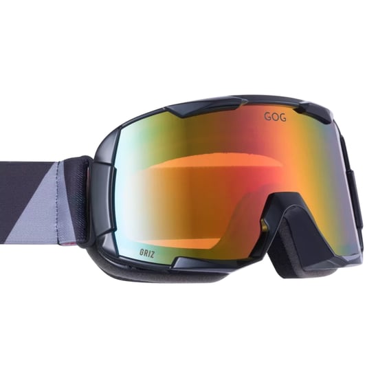 Gafas de esquí y snowboard Griz UV400 con lente doble hidrofóbica antiempañante espejo - Image 1
