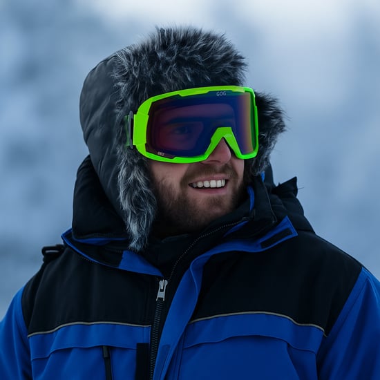 Gafas de esquí y snowboard Griz UV400 con lentes dobles hidrofóbicas antivaho y espejo - Image 3