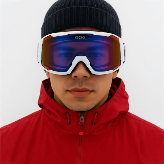 Gafas de esquí y snowboard Griz UV400 con lentes dobles hidrofóbicas antivaho y espejo - Image 5