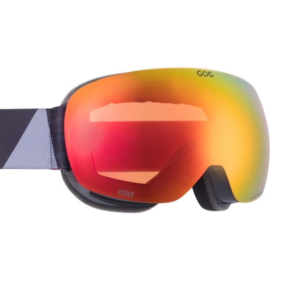 Gafas de esquí y snowboard unisex Ryder UV400 con lente doble espejo antivaho - Image 1