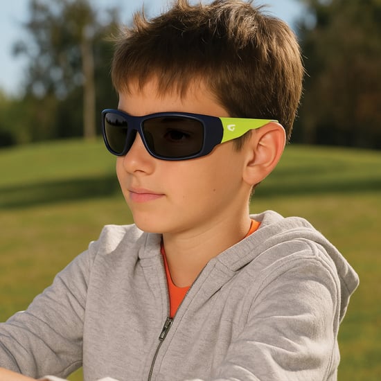 Gafas de sol polarizadas UV400 para niños con marco flexible de HYTREL para exterior - Image 5