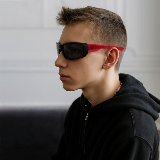 Gafas de sol polarizadas UV400 para niños con marco flexible de HYTREL para exteriores - Image 5