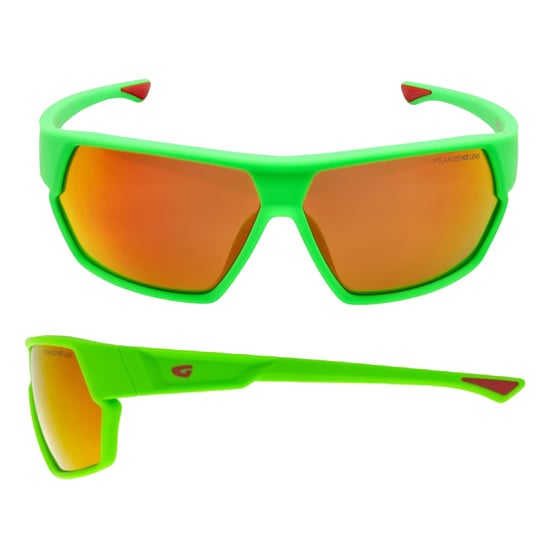 Gafas de sol deportivas unisex polarizadas UV400 con lentes espejo - Image 2