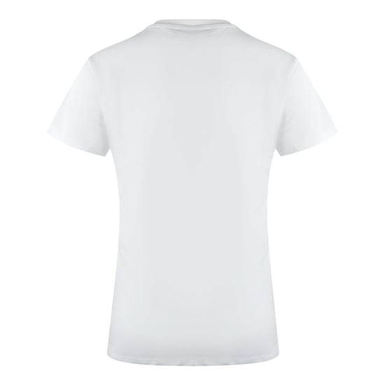 Camiseta Blanca Con Logo De Corazón Brillante De Love Moschino - Image 3