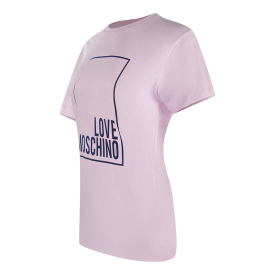 Camiseta Rosa Con Logo De Love Moschino - Image 3