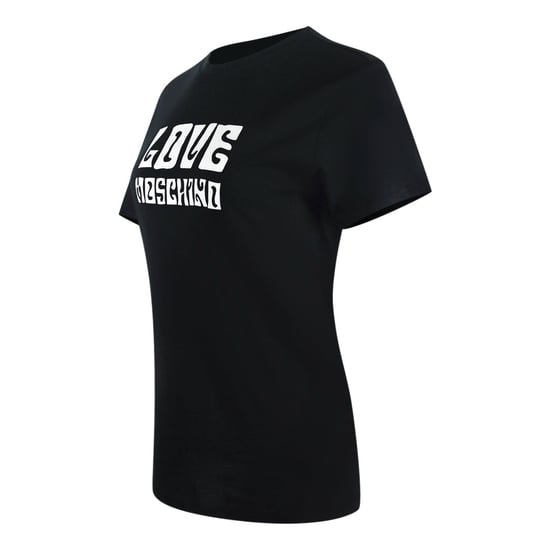 Camiseta Negra Con El Logo Groovy De Love Moschino - Image 3