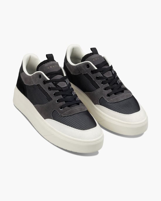 Cruyff Terra Court Men's Grey/White Trainers - Image 3