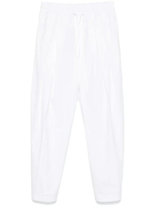 Adjustable Pleat Pants White - Image 2