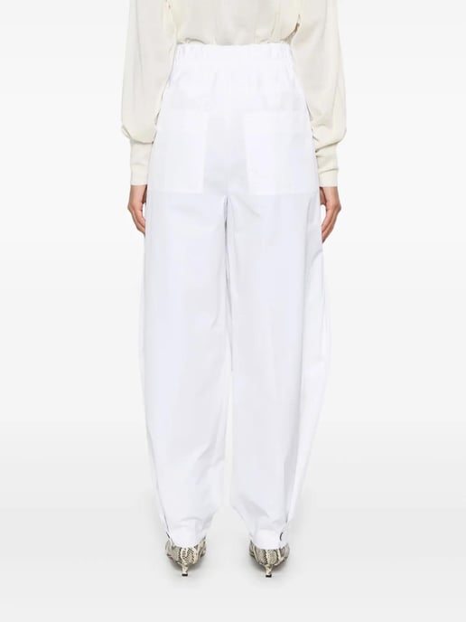Adjustable Pleat Pants White - Image 4