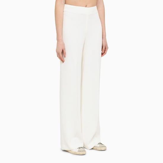 Pantalones Anchos de Crema - Image 3