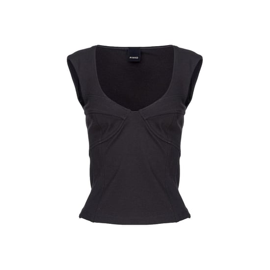 Top sin mangas de cuello cuadrado - Image 1