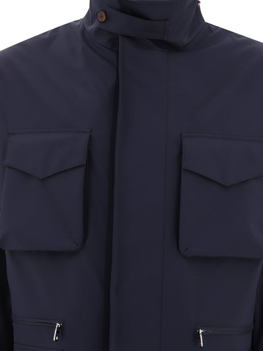 Chaqueta Safari de Tela Técnica - Image 3