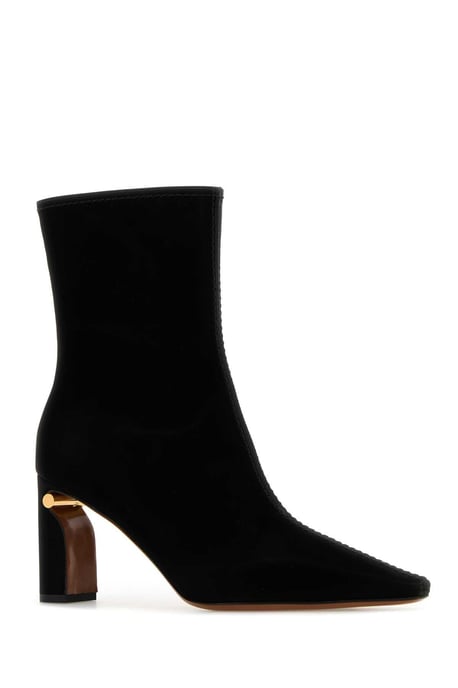 Botines Negros de Tela - Image 2