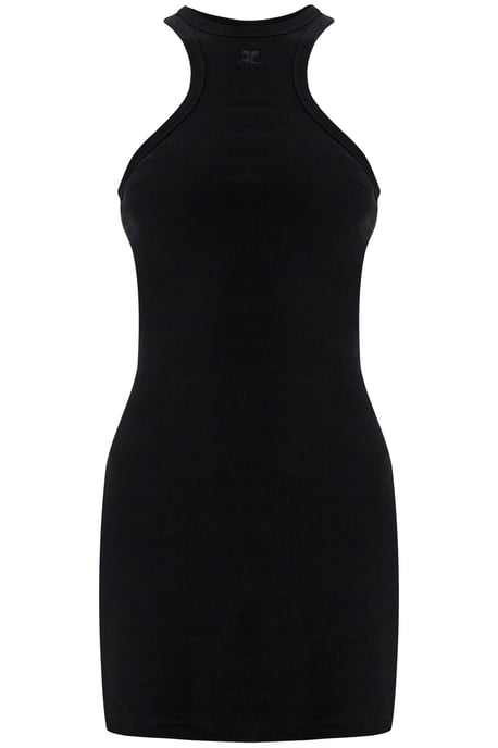 Vestido Mini de Algodón Escuba - Image 3