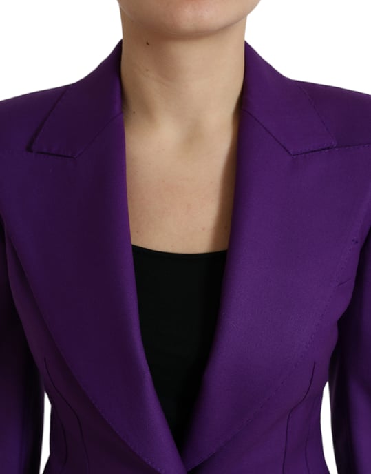 Blazer Púrpura Ajustado - Image 4