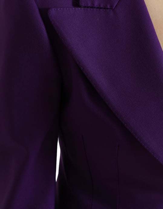 Blazer Púrpura Ajustado - Image 5