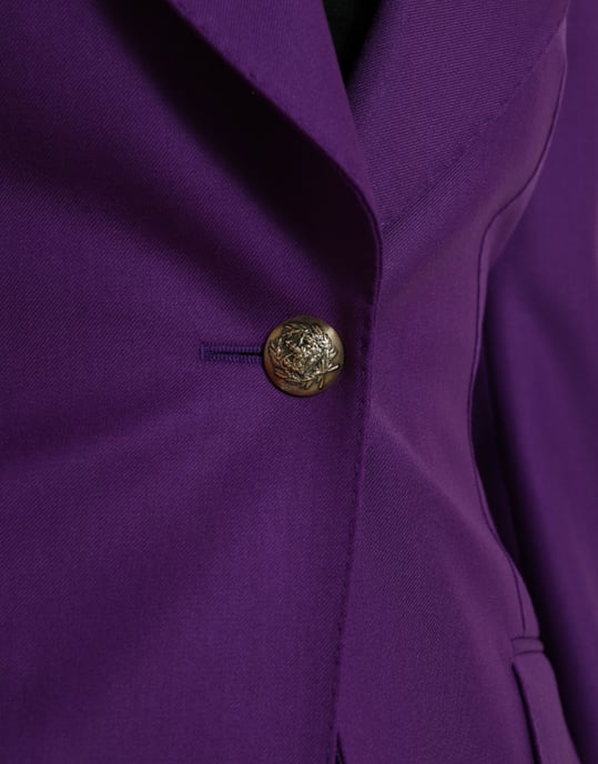 Blazer Púrpura Ajustado - Image 6