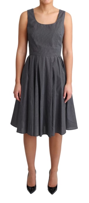 Vestido Aline de Algodón Impreso Dolce Gabbana - Image 1