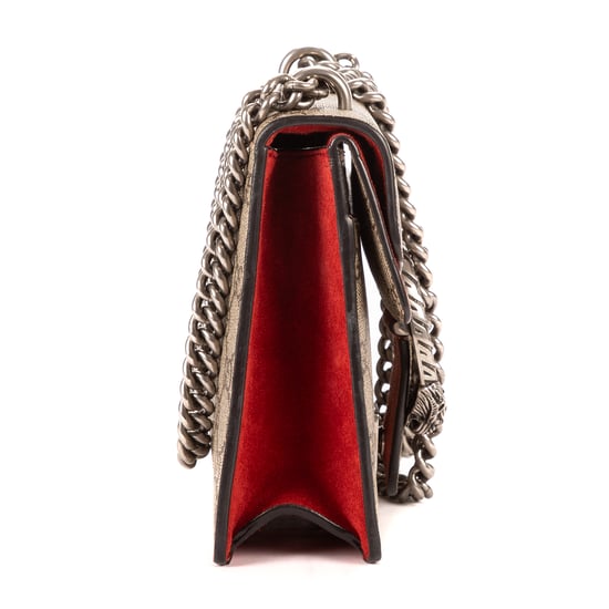 Gucci Blooms Dionysus Mini en Beige/Rojo Lienzo recubierto - Image 4
