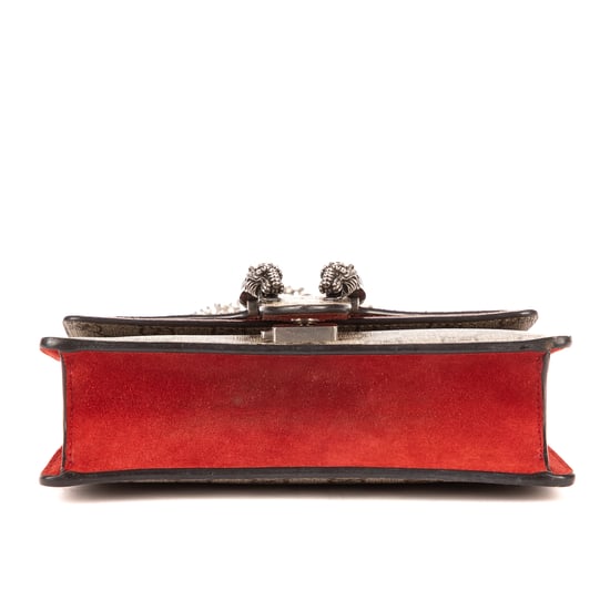 Gucci Blooms Dionysus Mini en Beige/Rojo Lienzo recubierto - Image 6
