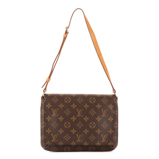Louis Vuitton Musette Tango en Brown Lienzo recubierto - Image 1