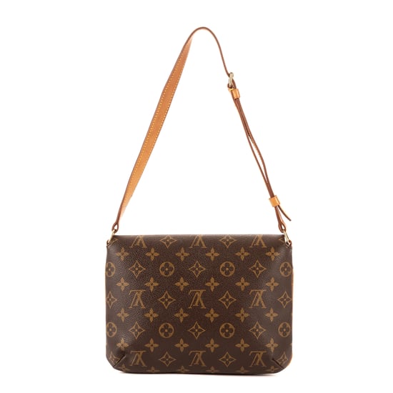 Louis Vuitton Musette Tango en Brown Lienzo recubierto - Image 5