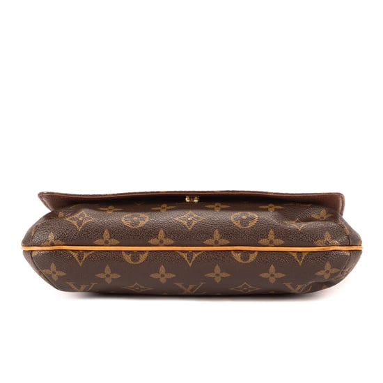 Louis Vuitton Musette Tango en Brown Lienzo recubierto - Image 6