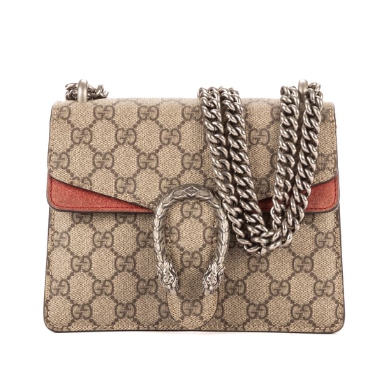 Gucci Dionysus Mini en Beige/Rojo Lienzo recubierto - Image 1