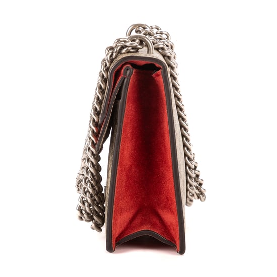 Gucci Dionysus Mini en Beige/Rojo Lienzo recubierto - Image 3