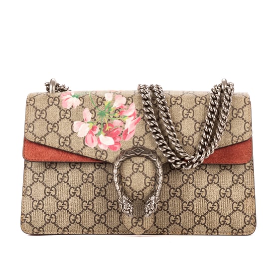 Gucci Blooms Dionysus Small en Beige/Borgoña Lienzo recubierto - Image 1