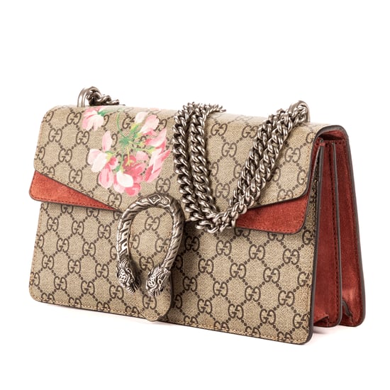Gucci Blooms Dionysus Small en Beige/Borgoña Lienzo recubierto - Image 2