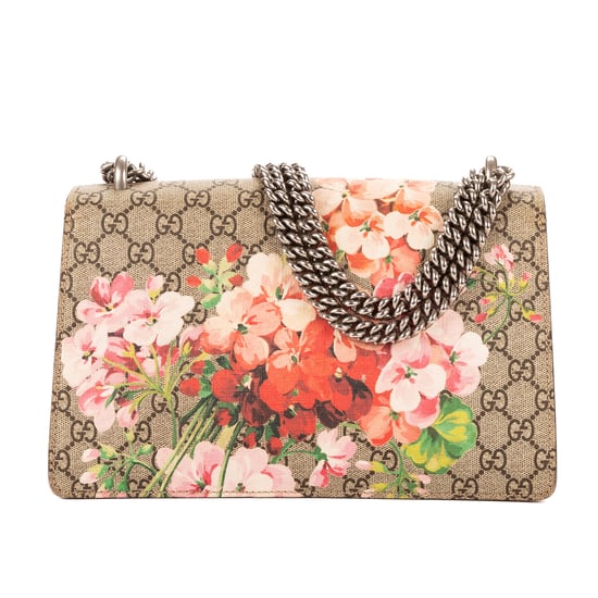 Gucci Blooms Dionysus Small en Beige/Borgoña Lienzo recubierto - Image 5