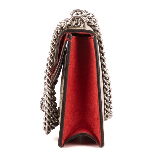 Gucci Dionysus Mini en Beige/Rojo Lienzo recubierto - Image 3