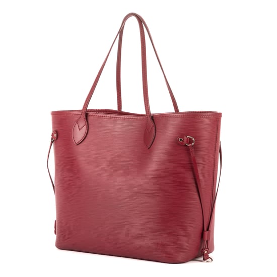Louis Vuitton Neverfull en Fucsia roja Cuero de ternero - Image 2