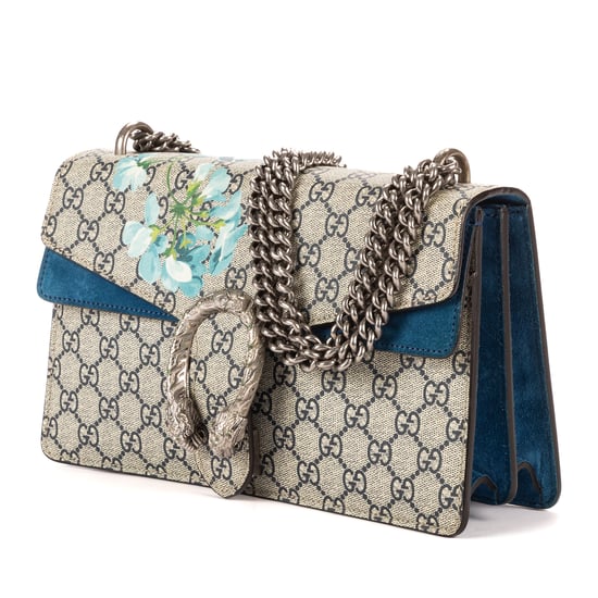 Gucci Blooms Dionysus Small en Beige/Azul Lienzo recubierto - Image 2