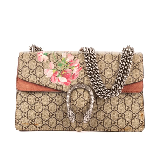 Gucci Blooms Dionysus Small en Beige/Borgoña Lienzo recubierto - Image 1