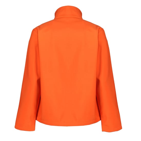 Regatta Mens Ablaze Printable Softshell Jacket (Magma Orange/Black) - Image 2