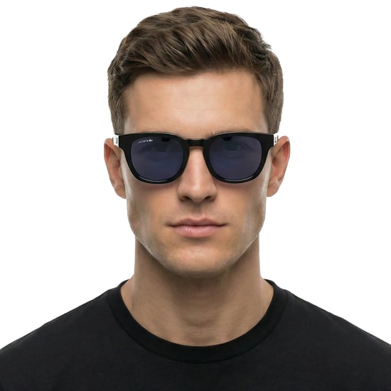 Gafas de sol de acetato para hombre con cinta ovalada L6015S - Image 3