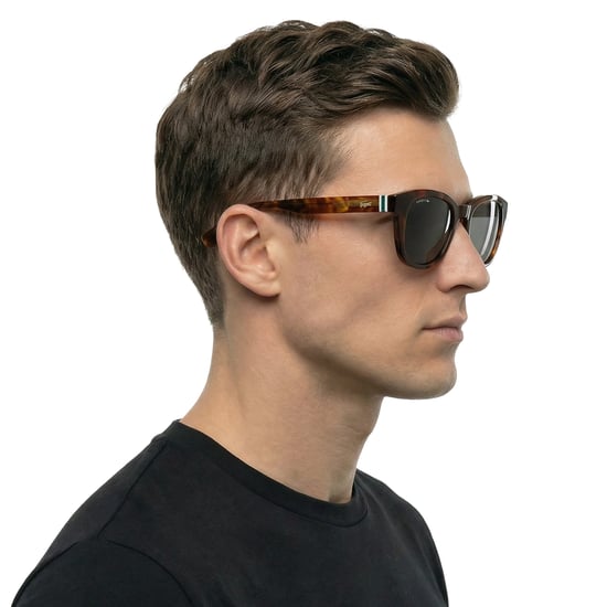 Gafas de sol de acetato para hombres con forma ovalada L6015S - Image 6