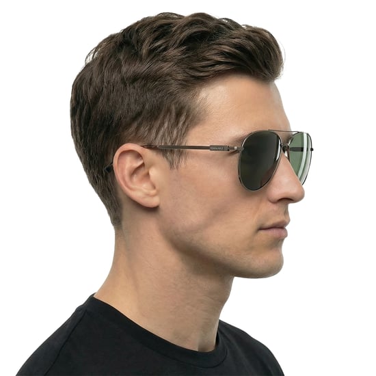 Gafas de sol para hombres estilo piloto de metal SF308S - Image 6